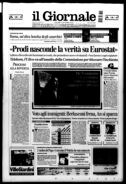 Il giornale : quotidiano del mattino